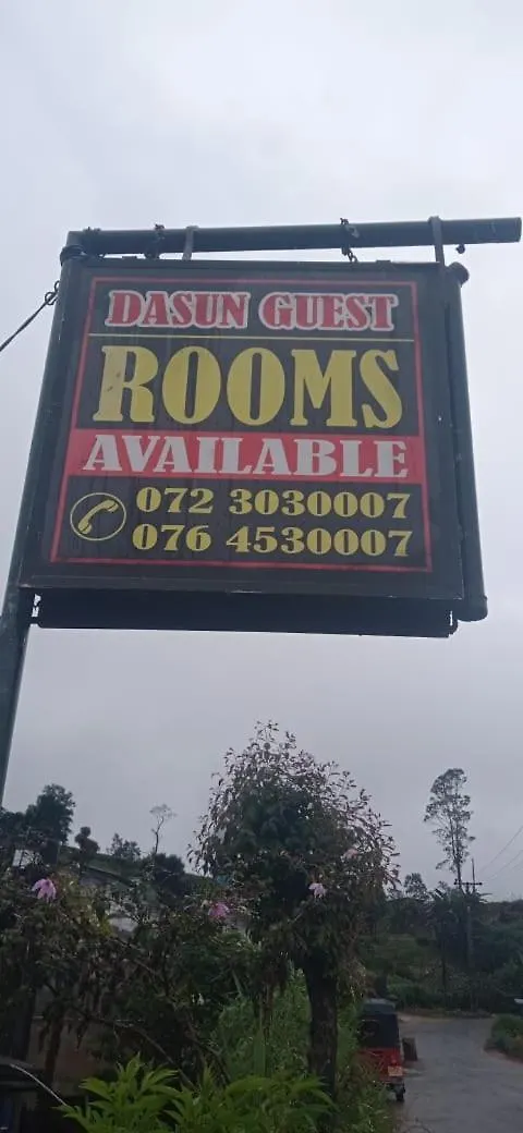 Dasun Guest Hotel Nuwara Eliya Sri Lanka